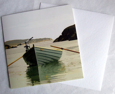 Rowboat & Bike by Angus Robertson - greetings card Rowboat & Bike by Angus Robertson - greetings card