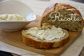 Homemade Ricotta - amazingly delicious and so easy to make with these step-by-step instructions by Lavende & Lemonade