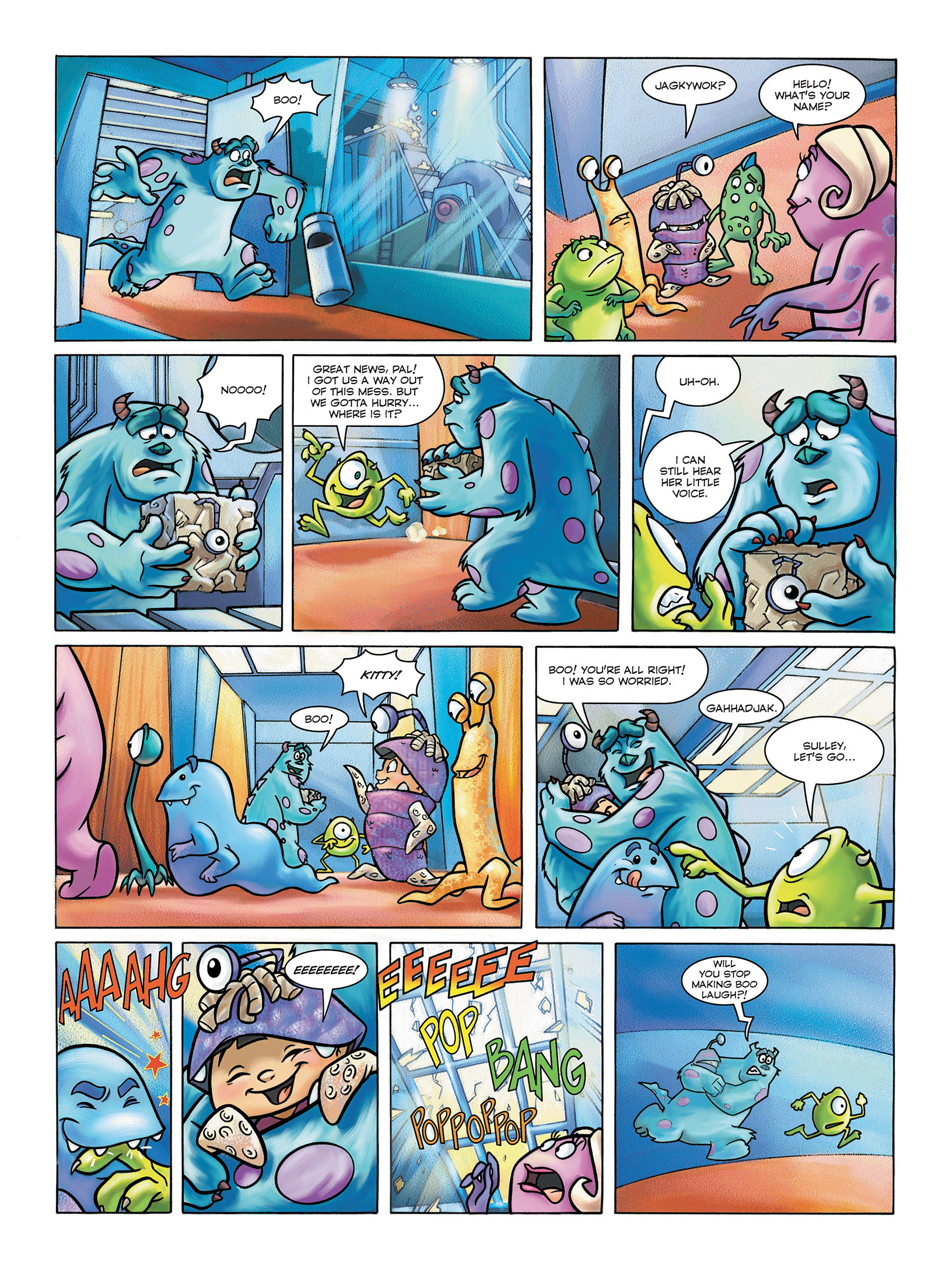 Read online Monsters, Inc. comic -  Issue # Full - 28
