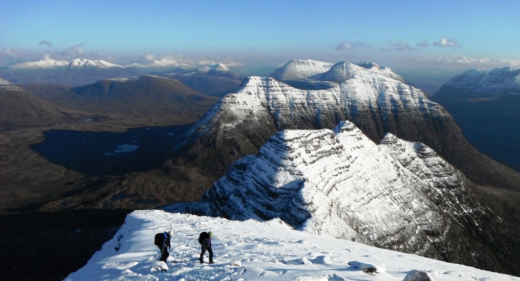 Winter and Rock Climbing Conditions: 03-02-12, An Teallach, Beinn ...