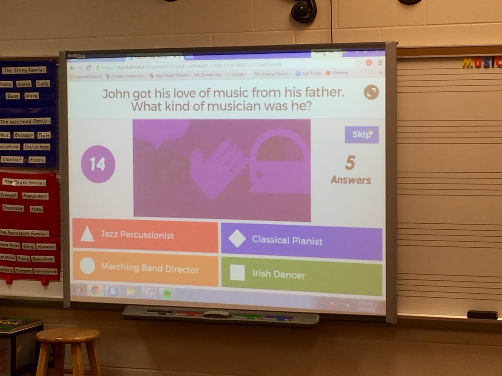 We Music HSES! ♫ Kahoot!