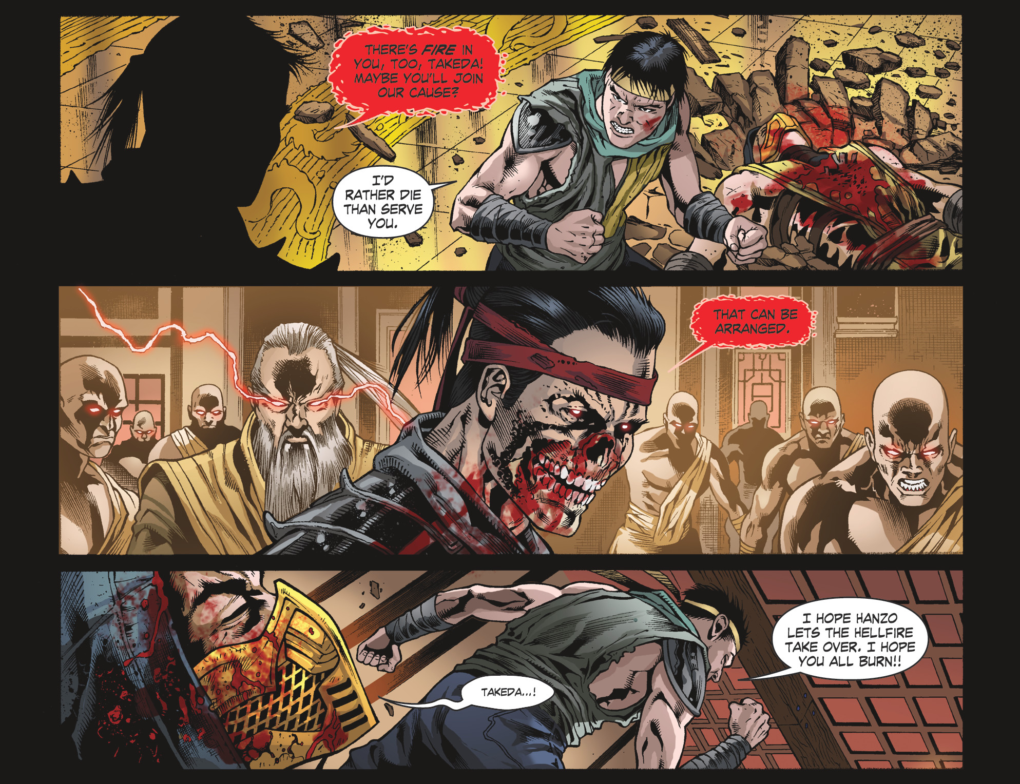Read online Mortal Kombat X [I] comic -  Issue #24 - 16
