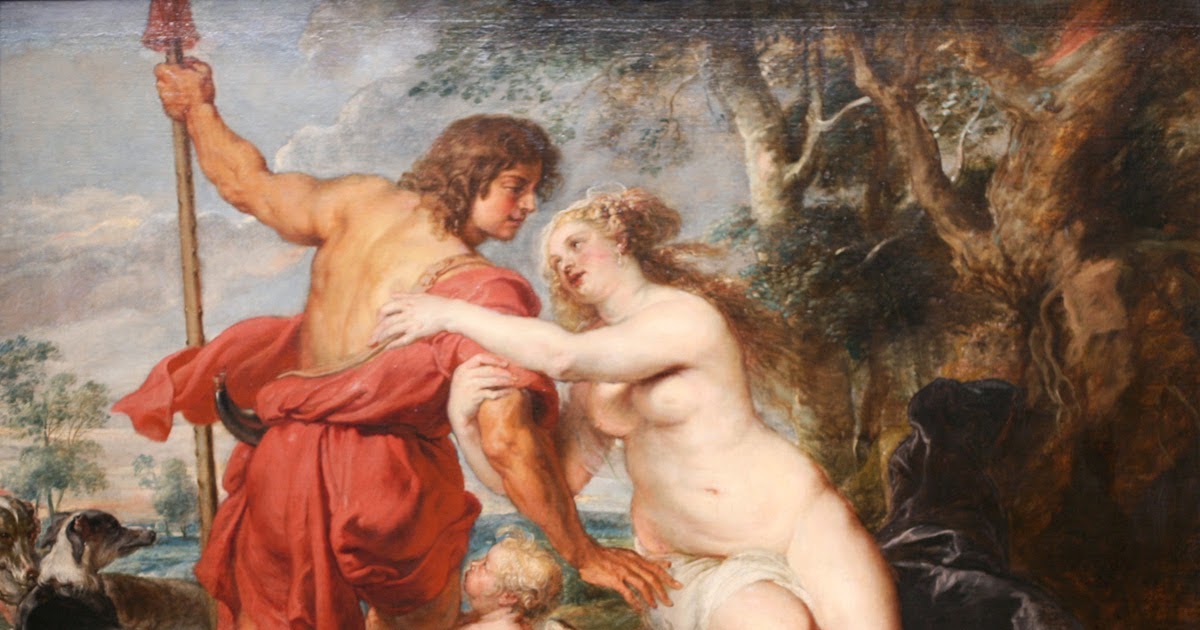 A Hombros De Atlas Venus Y Adonis