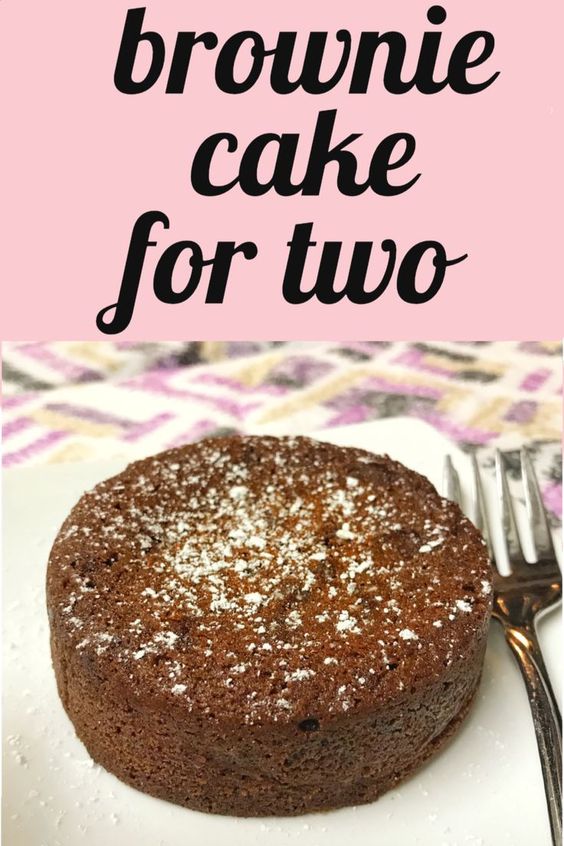 brownie cake for two Easy Recipes Healthy