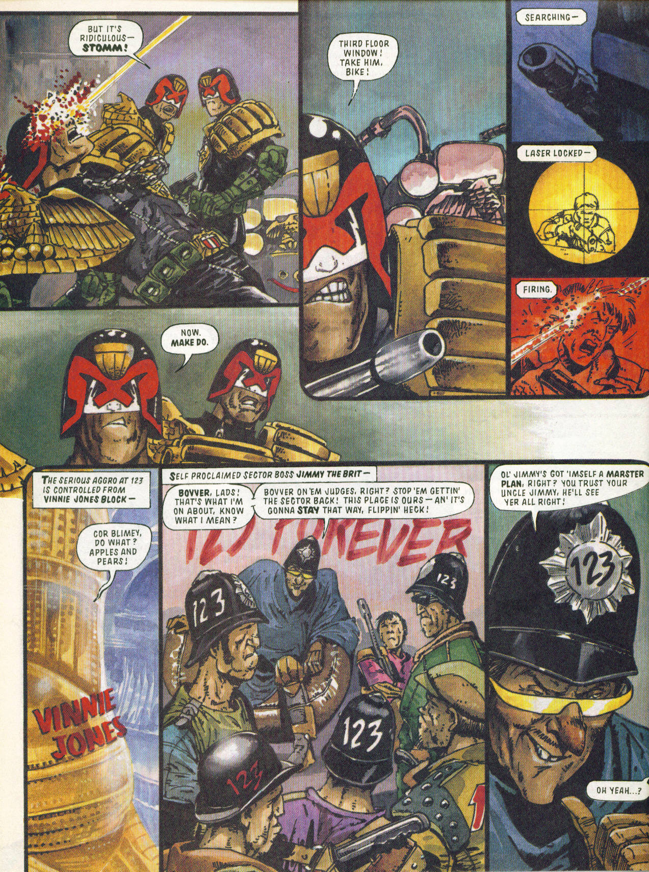 Read online Judge Dredd: The Complete Case Files comic -  Issue # TPB 17 (Part 2) - 122