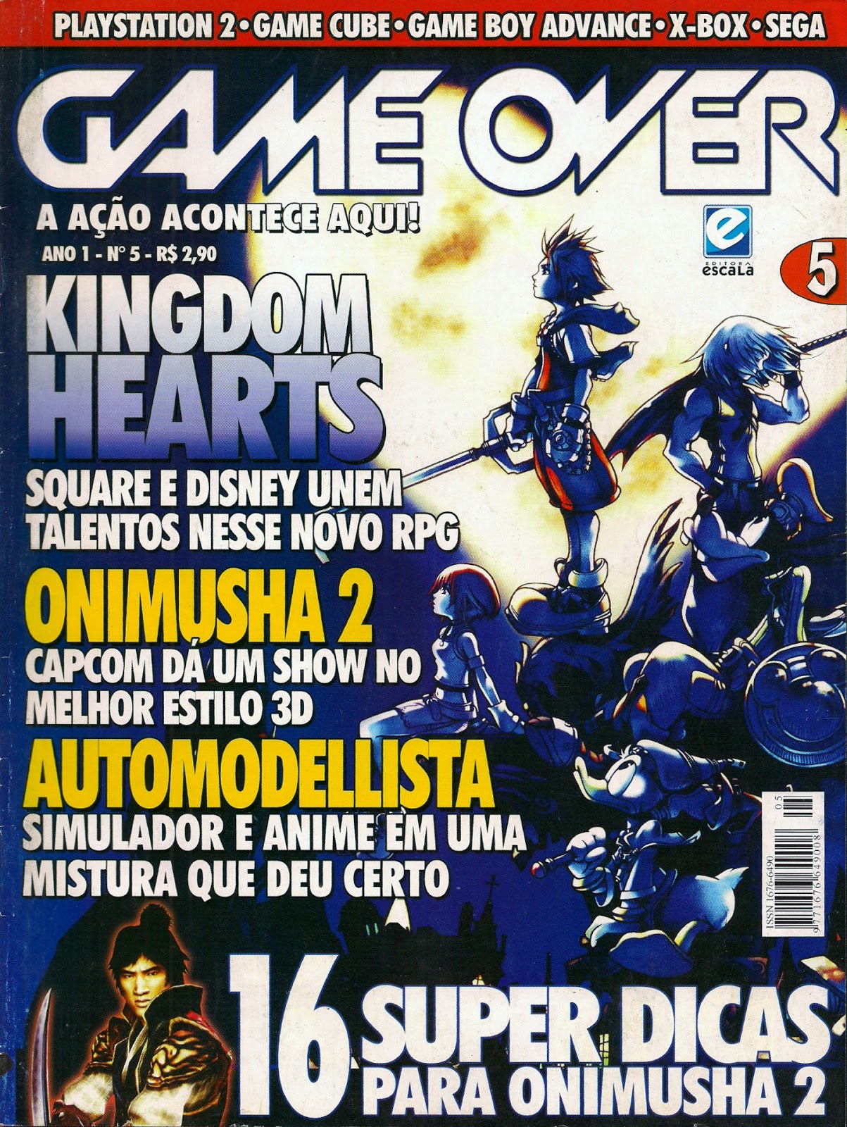 Game Over Nº 5 Games Magazine Revista de Games Nacionais e