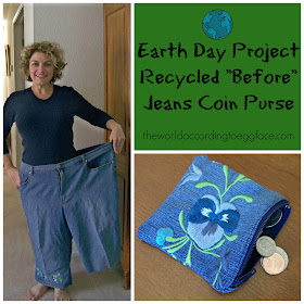 Weight Loss Jeans Denim Bariatric Surgery Craft Recycle 