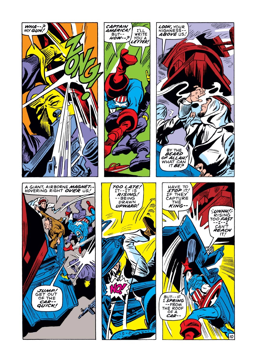 Read online Captain America (1968) comic -  Issue #129 - 11