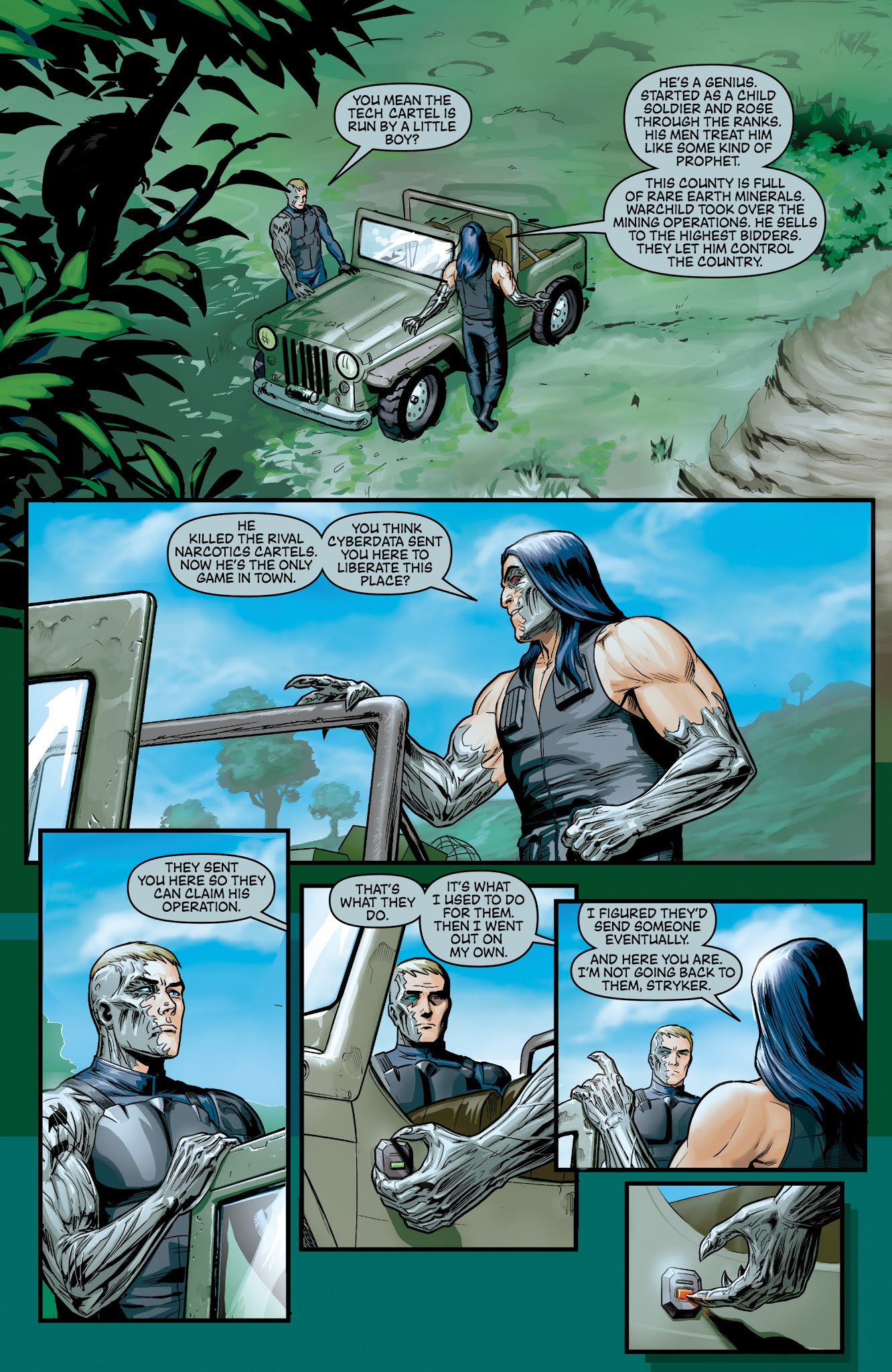 Read online Cyber Force comic -  Issue #6 - 18