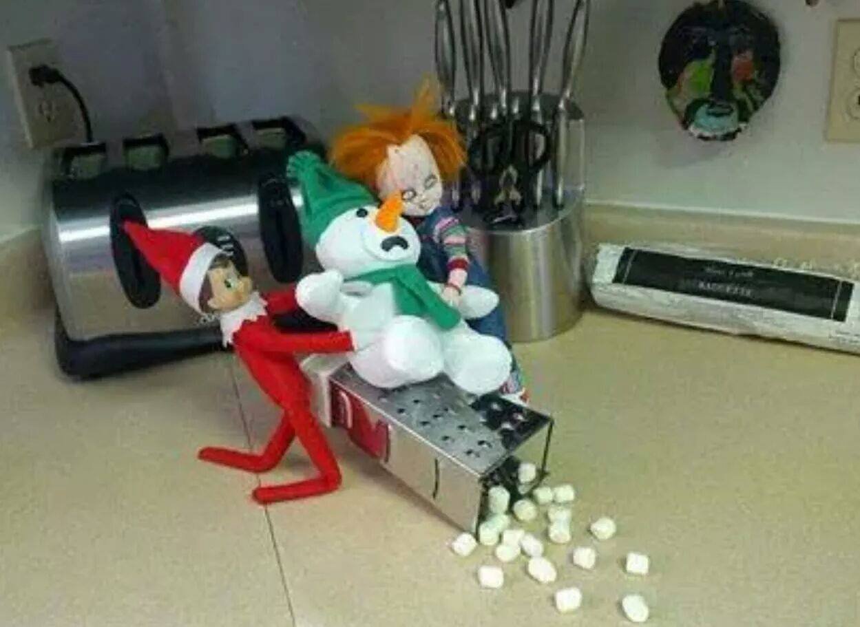 Are we there yet? Creepy Elf on the Shelf Don't Do This!!