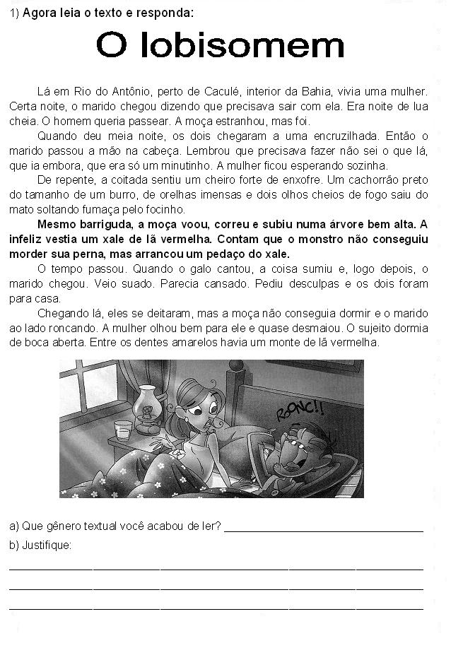 Minha vida como educadora: CONTO DE ASSOMBRAÇÃO - 4º ANO