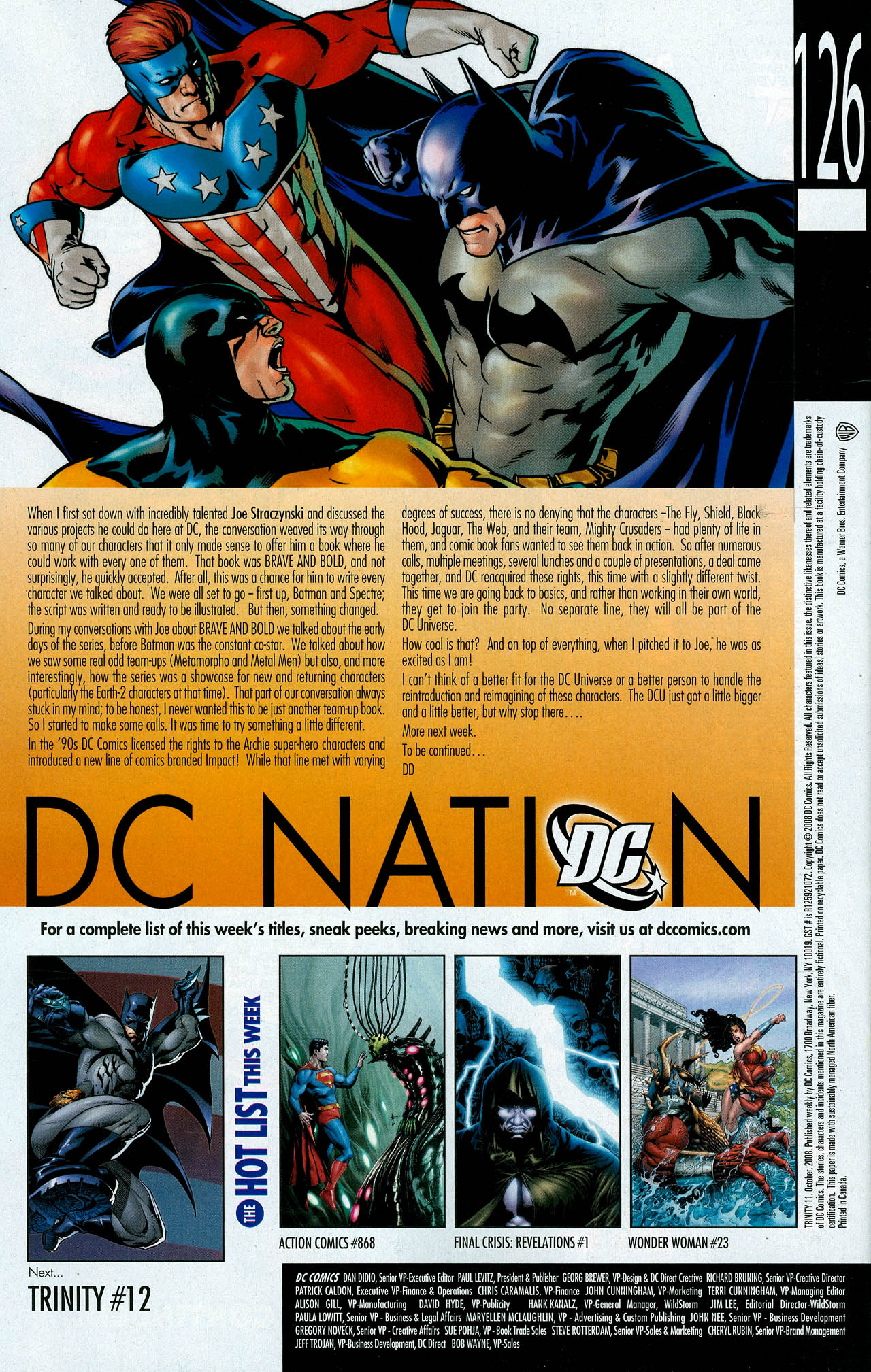 Read online Trinity (2008) comic -  Issue #11 - 33