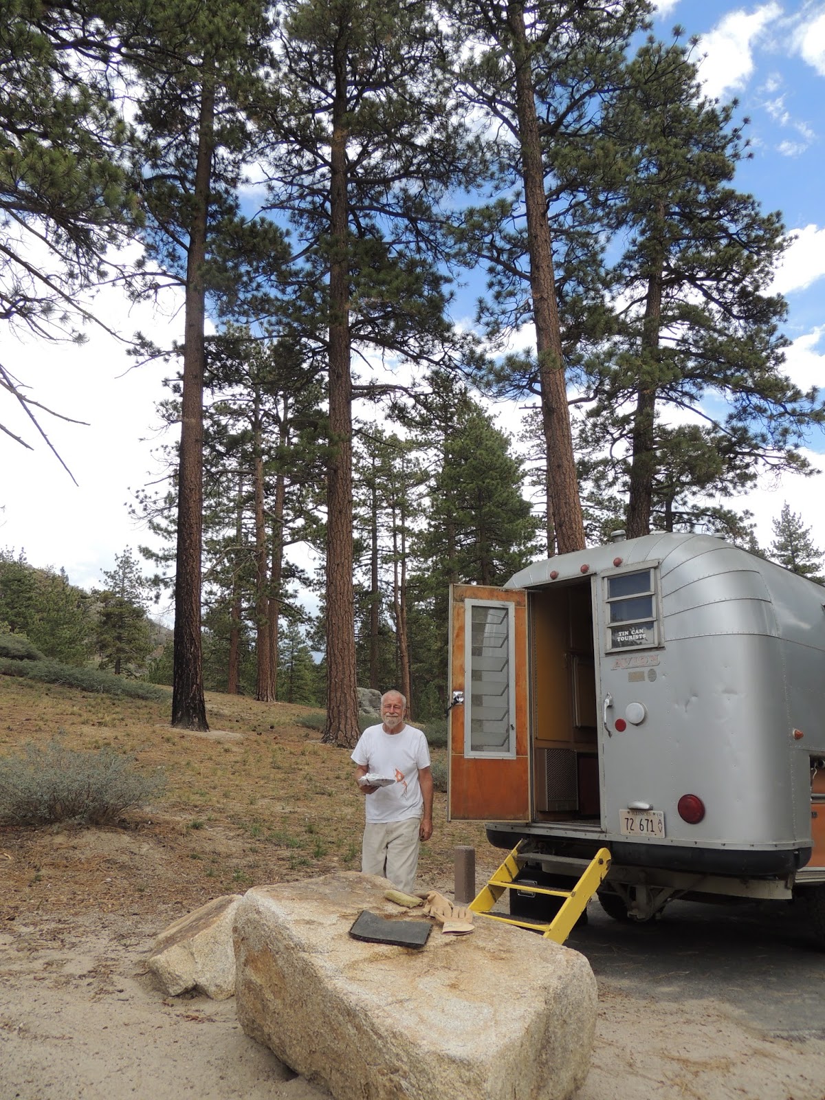 THE ROAD TAKEN Hanna Flat Campground, San Bernardino Forest, CA
