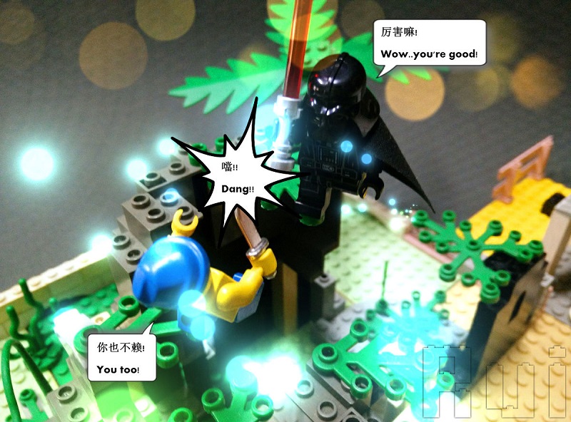 Lego Battle - Second fight!