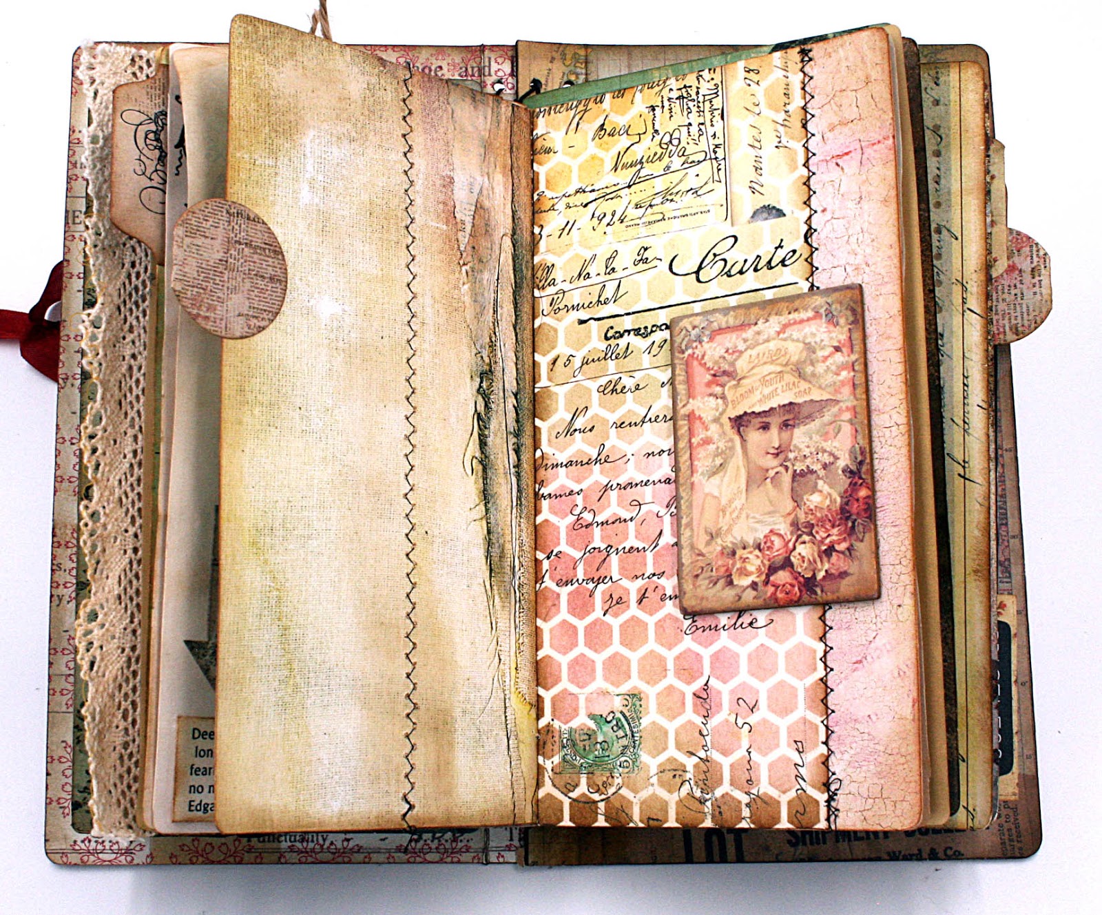 Scrap, Travel, and Bark!: Junk Journal and how to use up your stash!
