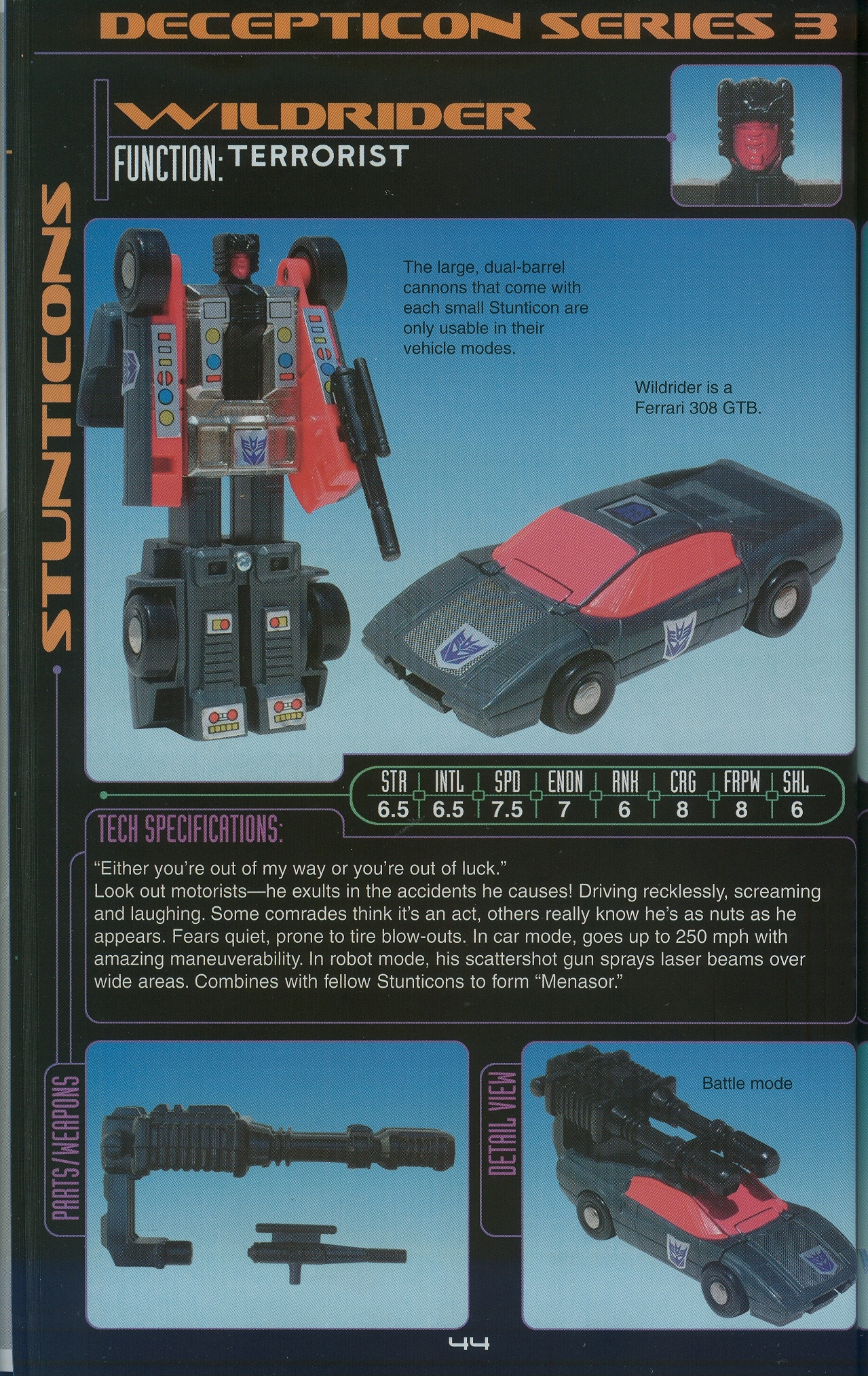 Read online Cybertronian: An Unofficial Transformers Recognition Guide comic -  Issue #2 - 44