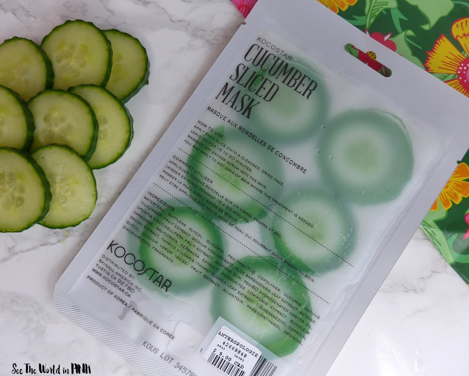 Kocostar Sliced Cucumber Mask