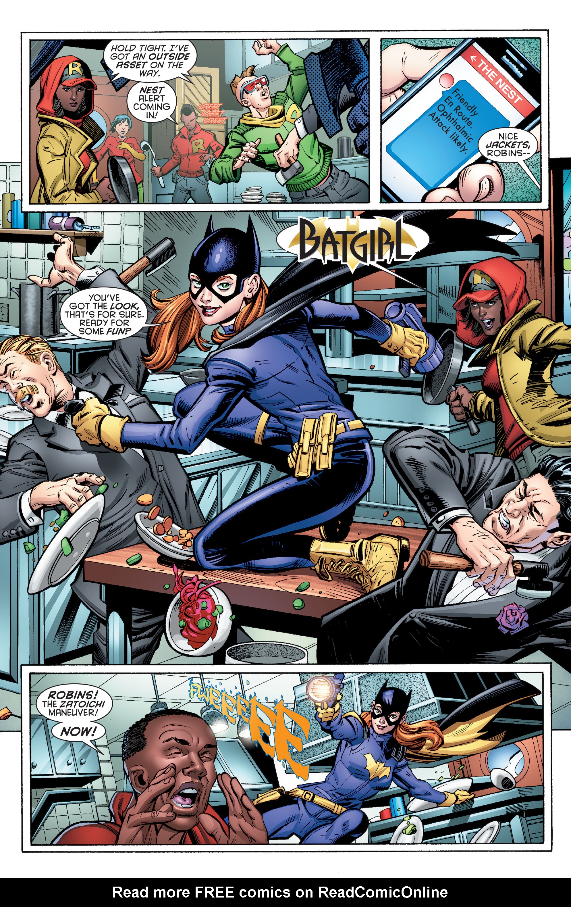 Read online Batman & Robin Eternal comic -  Issue #4 - 10