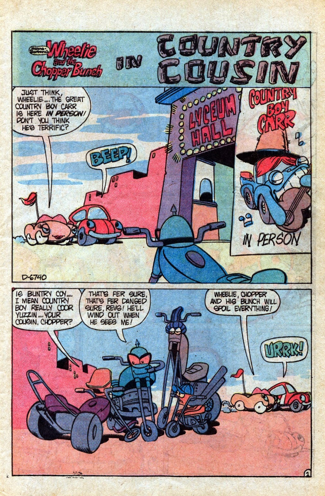 Wheelie and the Chopper Bunch (1975) comic books