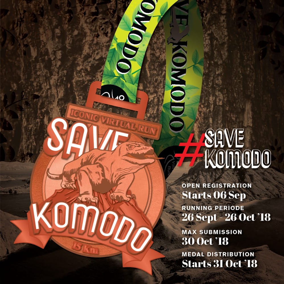 Iconic Virtual Run - Save Komodo • 2018 Iconic Virtual Run - Save Komodo • 2018