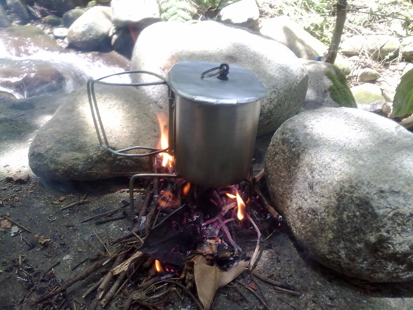 KakiJungle Homemade Aluminum Lid For My Canteen Cup