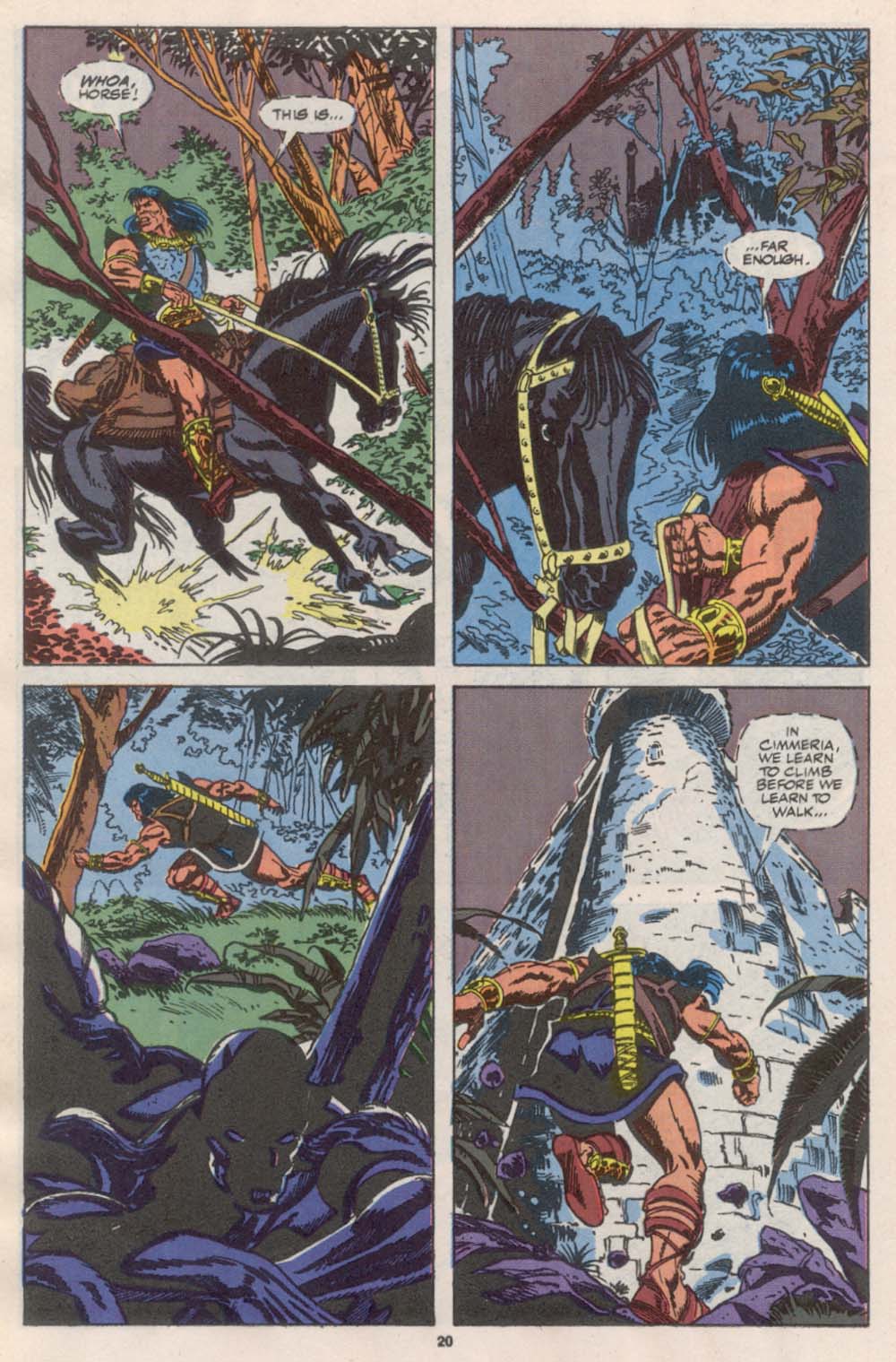 Read online Conan the Barbarian (1970) comic -  Issue #242 - 17