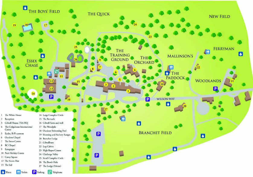 Riprendiamo il cammino 1st Gilwell Park