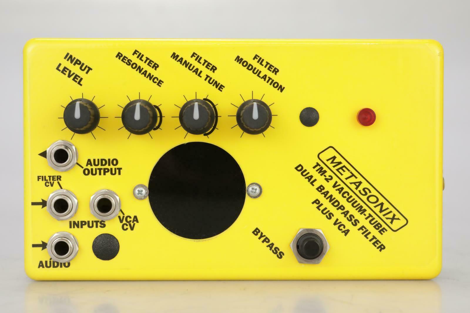 MATRIXSYNTH Metasonix TM2 VacuumTube Dual Bandpass Filter Plus VCA