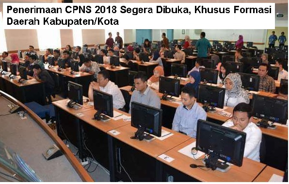 Seleksi CPNS 2018 Genjah Dibuka, Eksklusif Formasi Kabupaten/Kota Seleksi CPNS 2018 Genjah Dibuka, Eksklusif Formasi Kabupaten/Kota