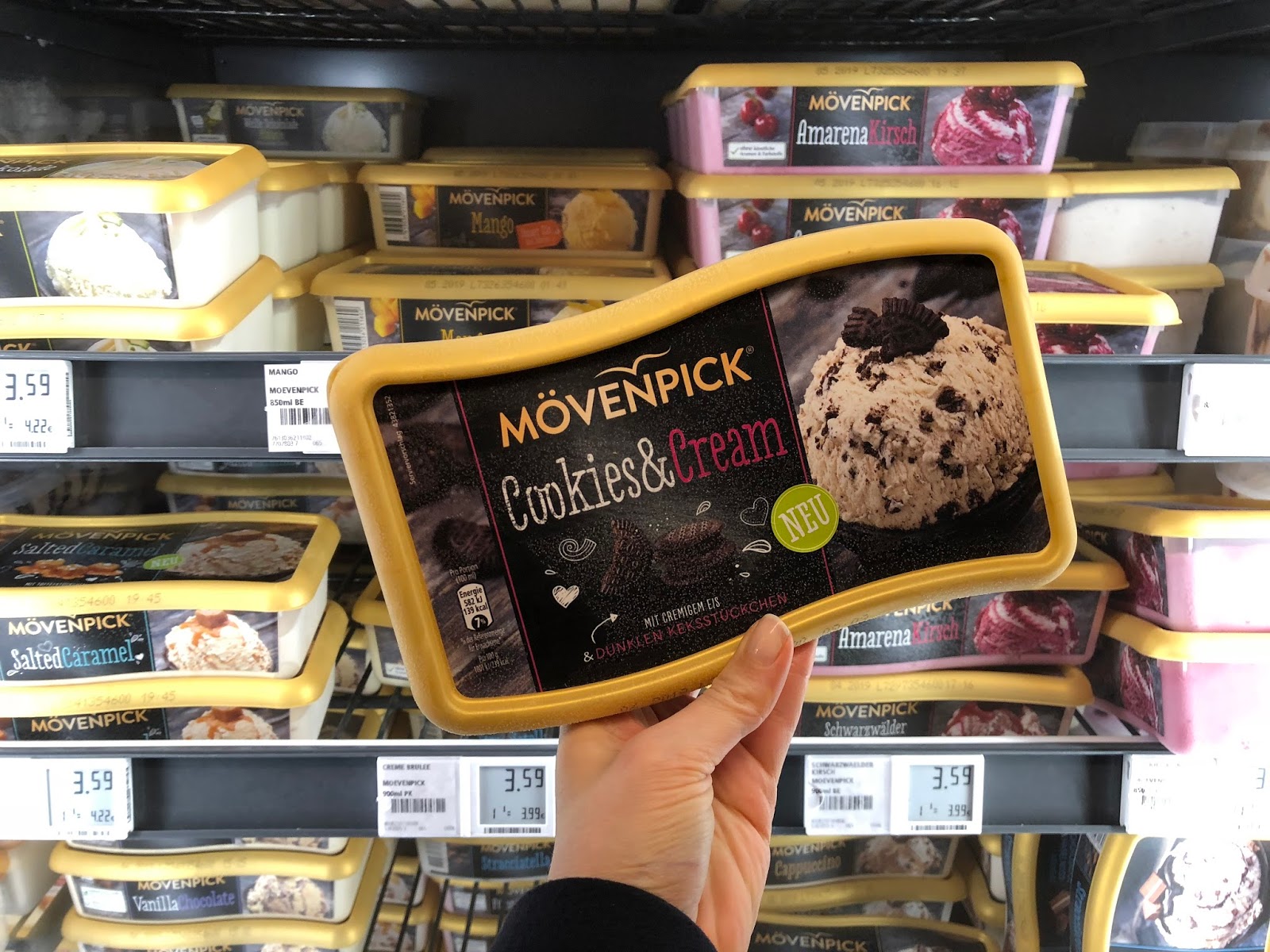 glutenfreies Eis von Mövenpick & Schöller ♥ Ein glutenfreier Blog