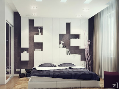 Dormitorio estilo minimalista