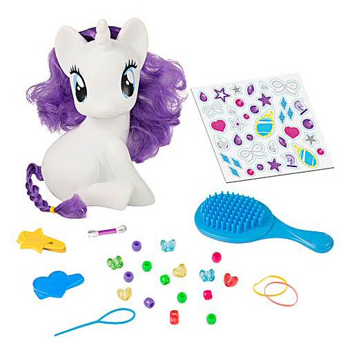 my little pony styling head rarity
