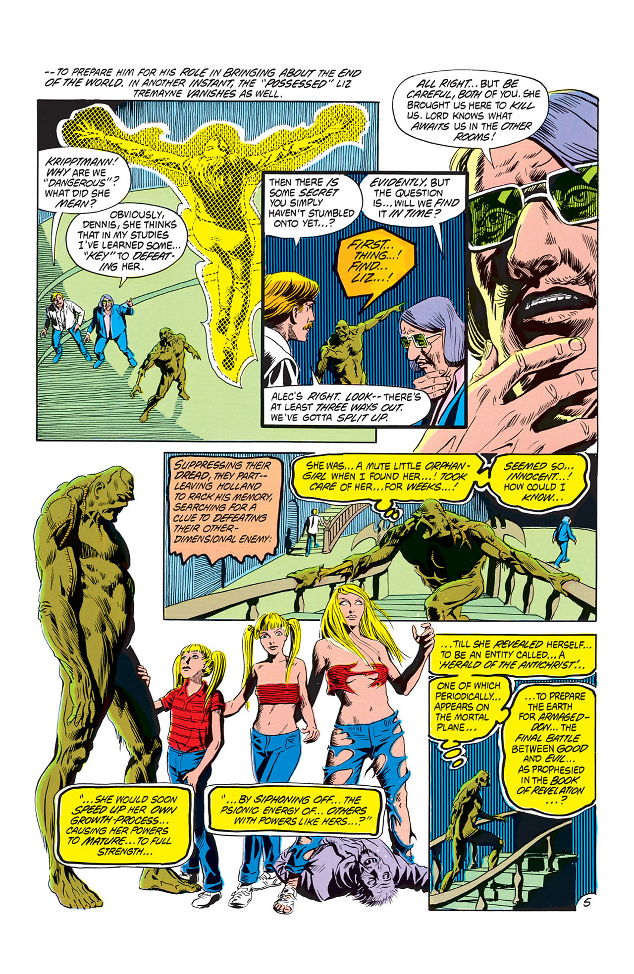 Read online Swamp Thing (1982) comic -  Issue #13 - 6