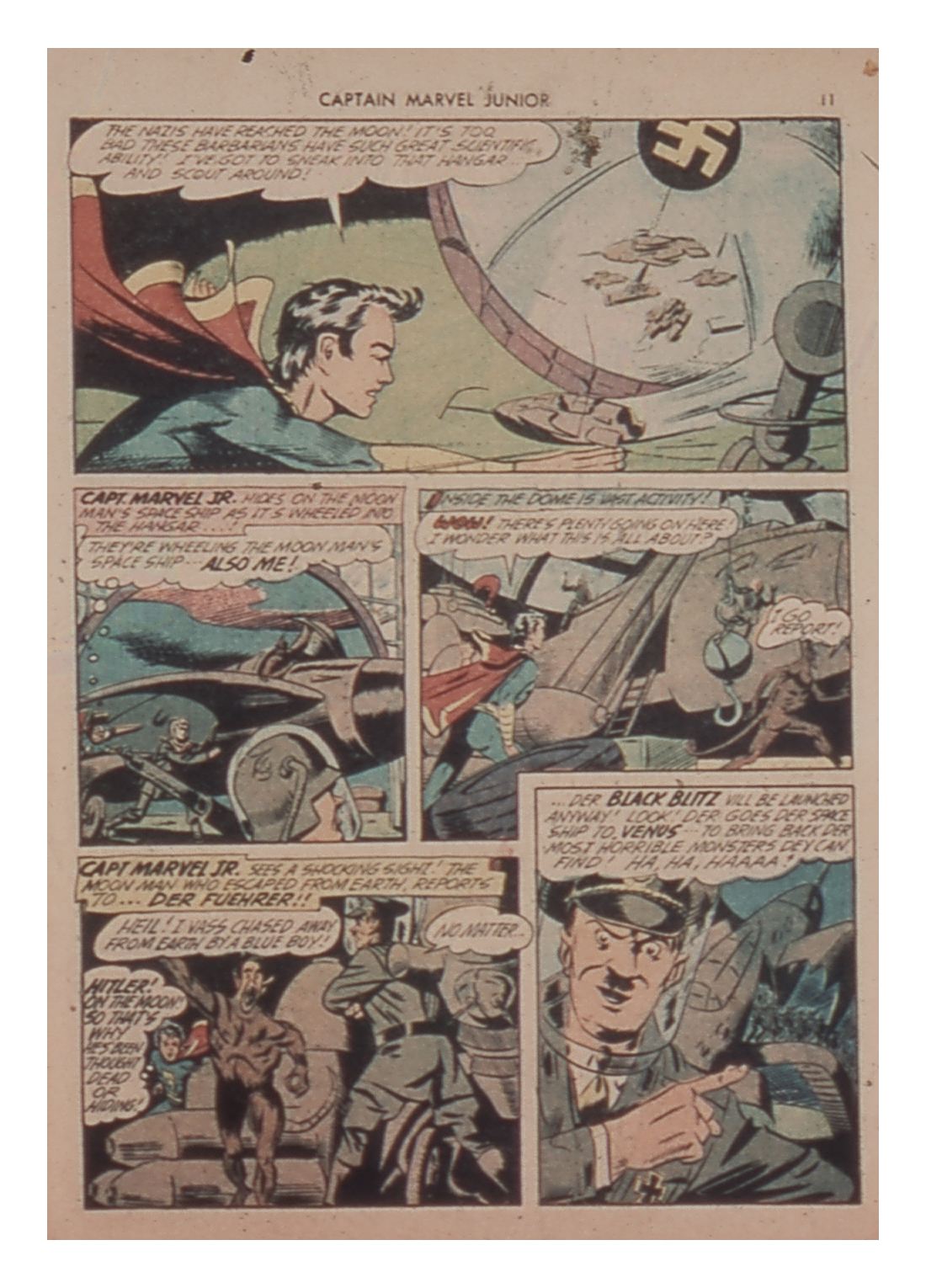 Read online Captain Marvel, Jr. comic -  Issue #10 - 12