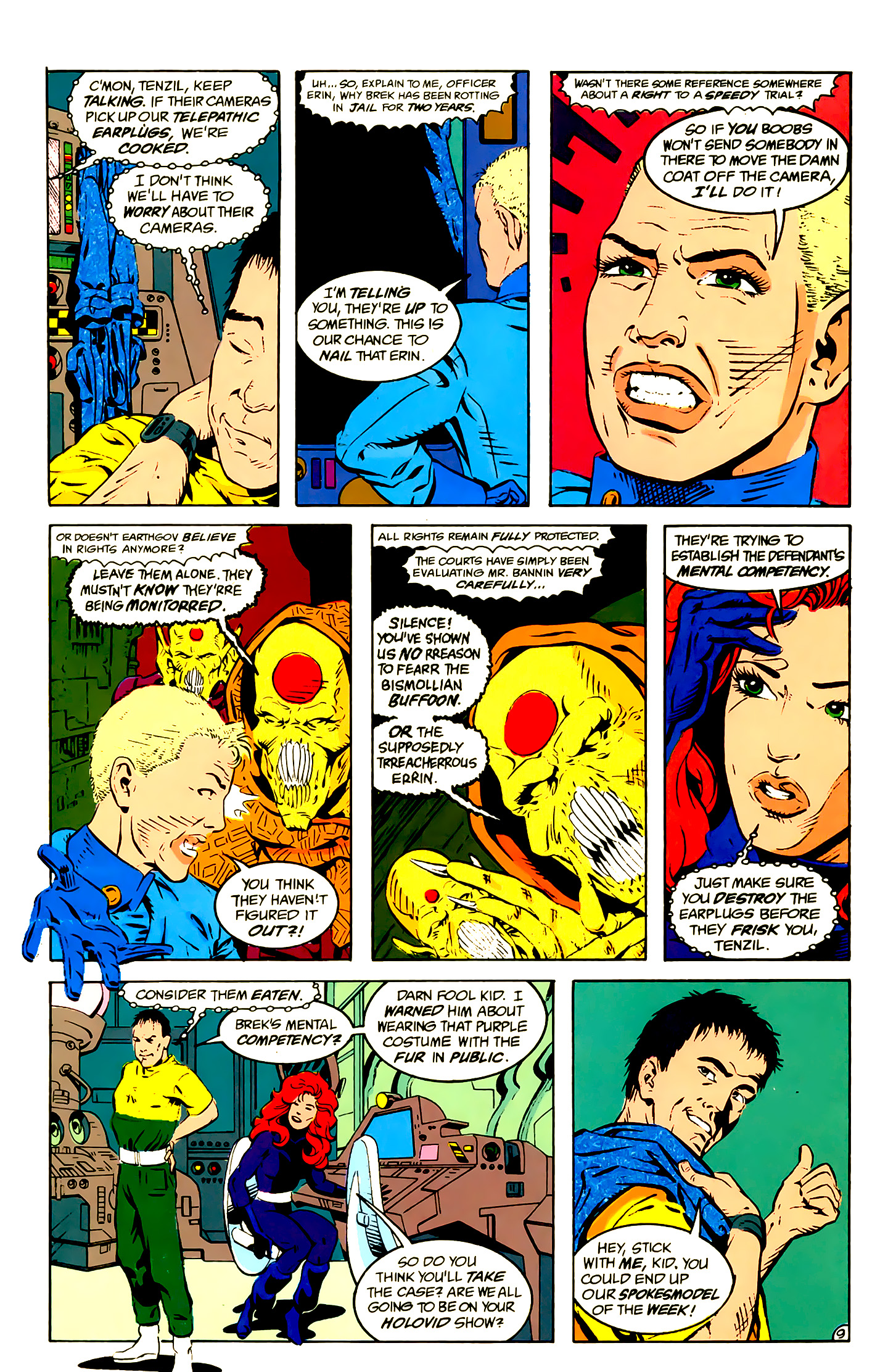 Legion of Super-Heroes (1989) 11 Page 9