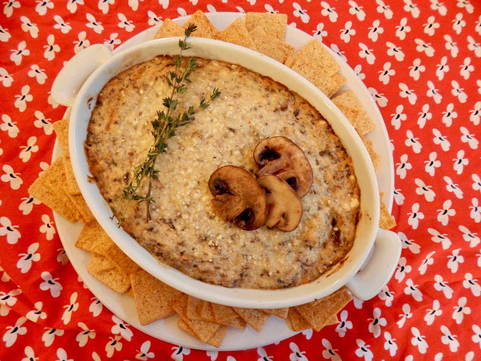 The Nerdy Chef Mushroom Dip
