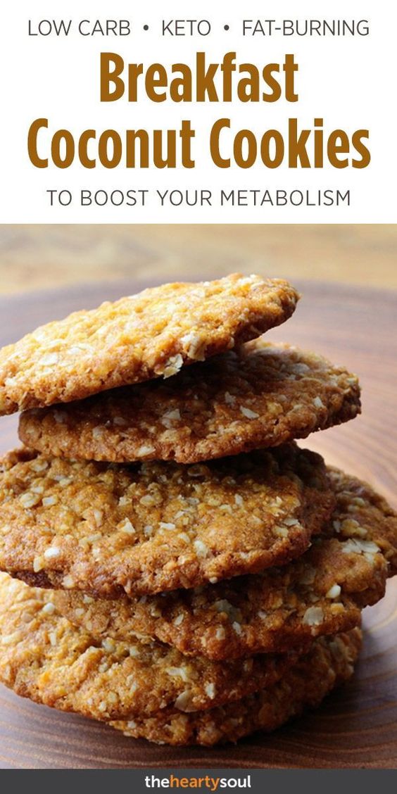 The fat-burning coconut cookies you can eat for breakfast to boost your