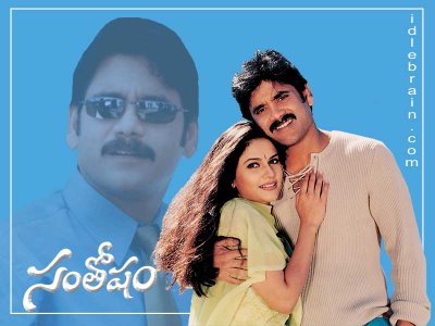 Telugu Songsdunia: Santosham (2002) Nagarajuna Telugu Movie Mp3 Songs Free  Download