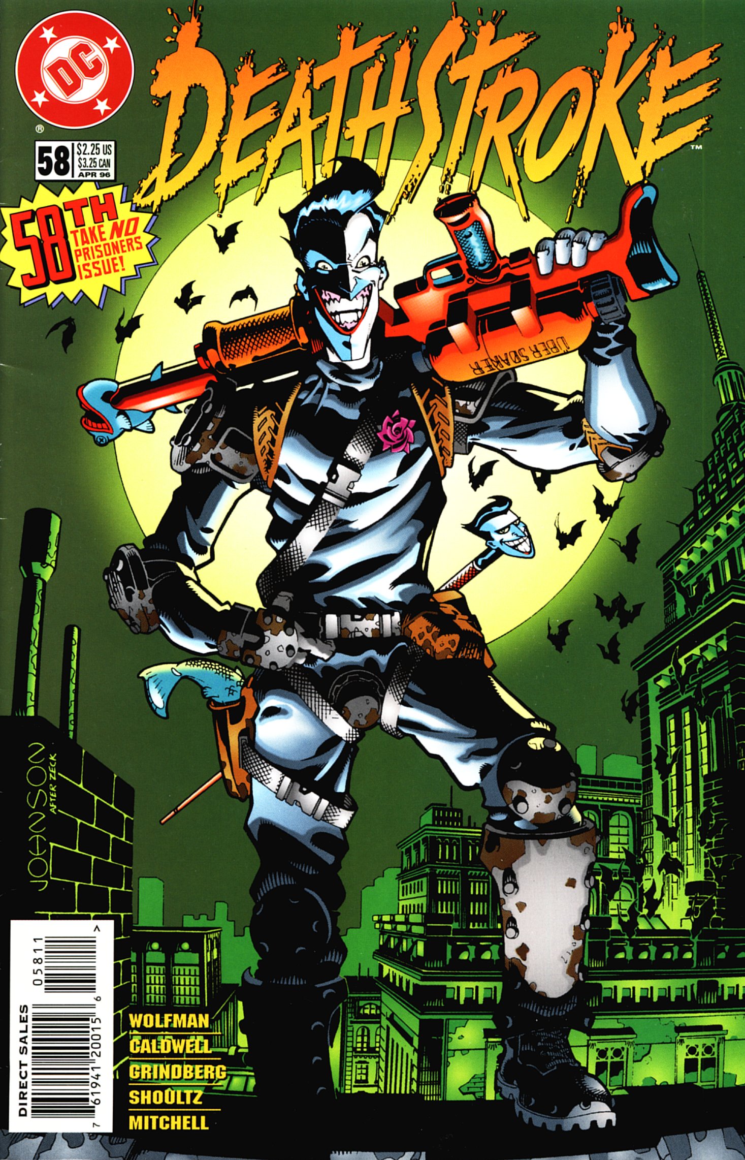 Read online Deathstroke (1991) comic -  Issue #58 - 1