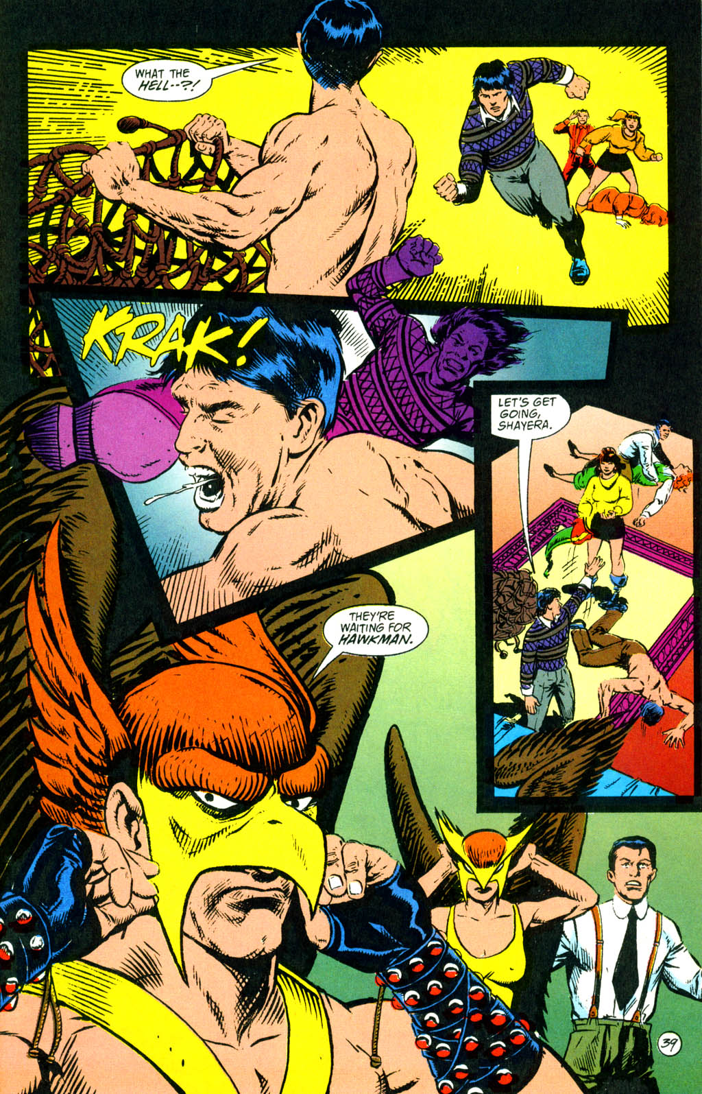 Read online Hawkworld (1990) comic -  Issue # _Annual 1 - 40
