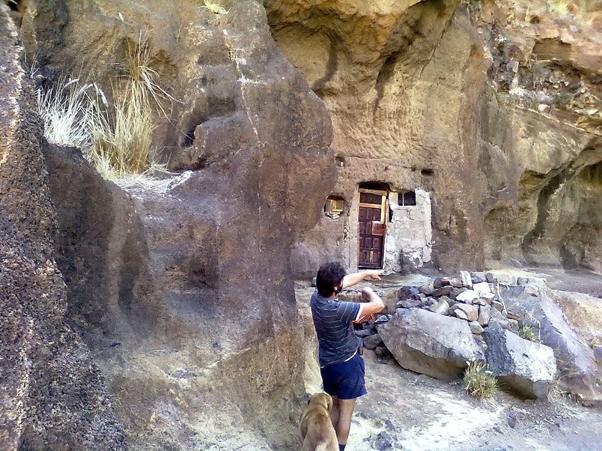 SENDEROS CANARIOS BARRANCO DE SANTOSMONTAÑA GUERRA. TENERIFE. ISLAS