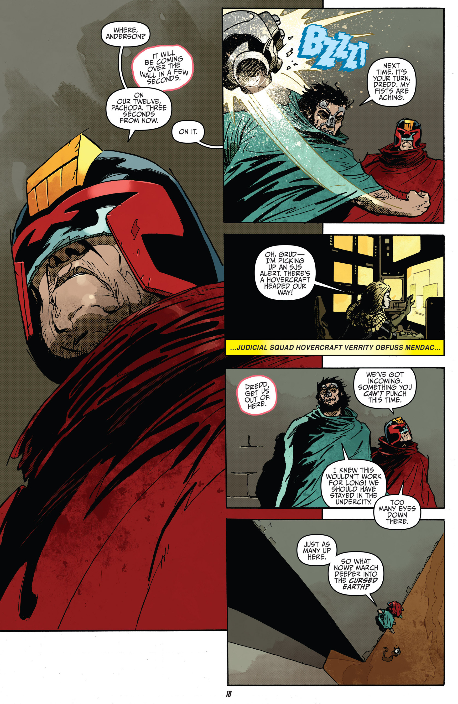 Read online Judge Dredd (2012) comic -  Issue #25 - 20