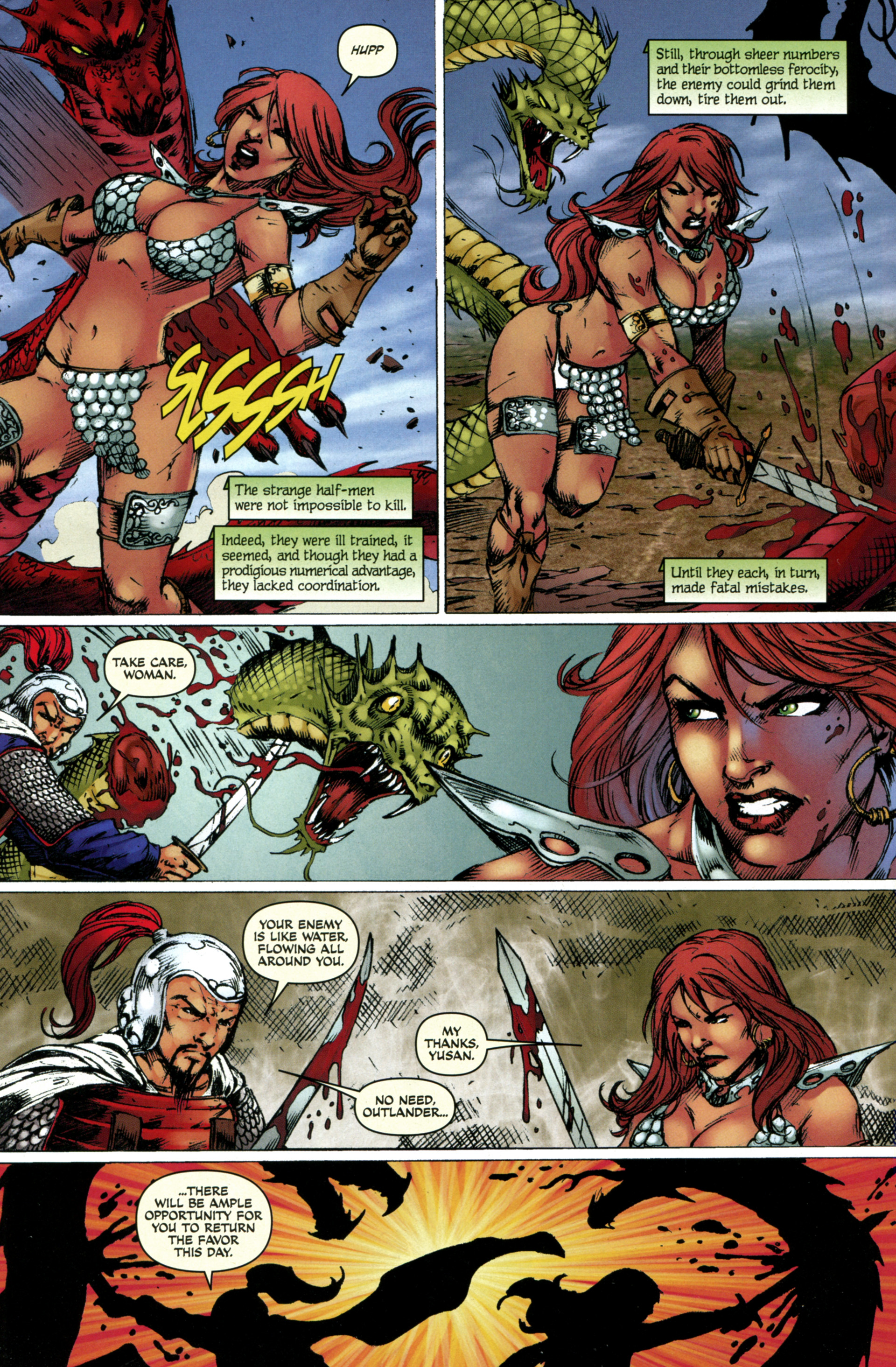 Read online Red Sonja (2005) comic -  Issue #70 - 7