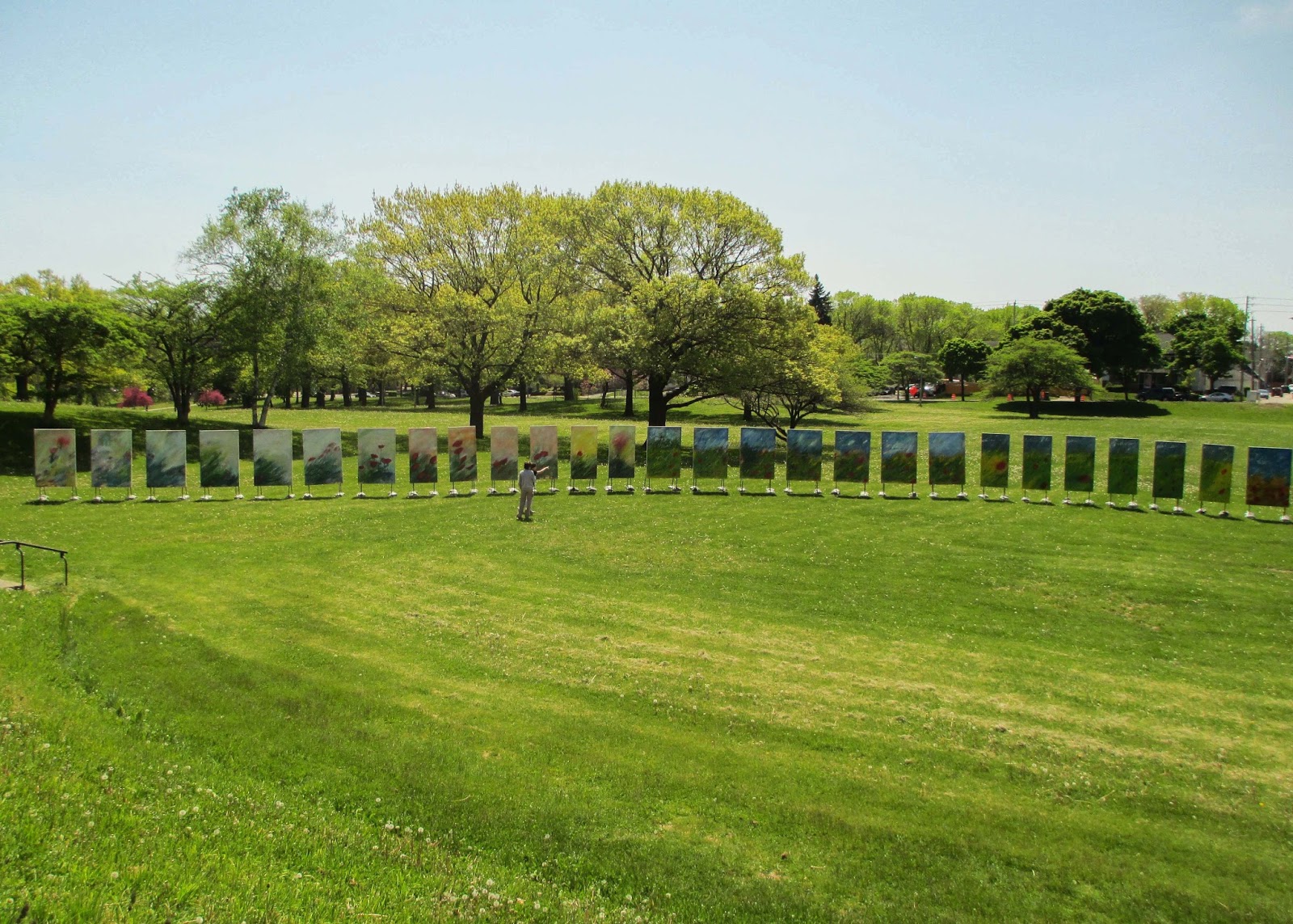 Midwestern City Girl Garden Art Mitchell Park Domes' Art in the Green