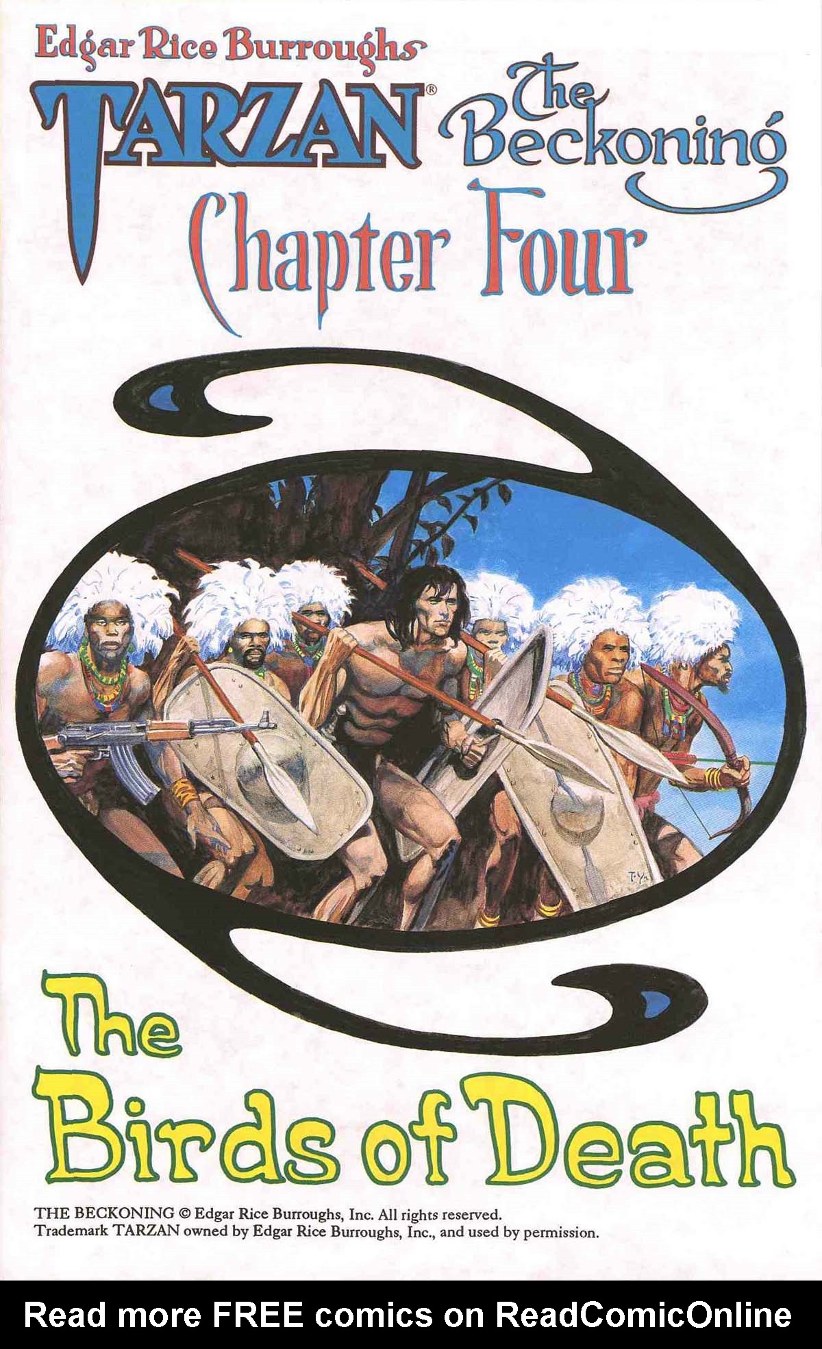 Read online Tarzan: The Beckoning comic -  Issue #4 - 3