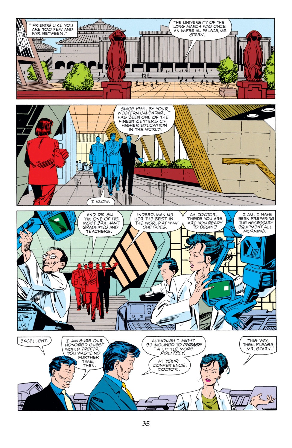 Read online Iron Man (1968) comic -  Issue #271 - 7