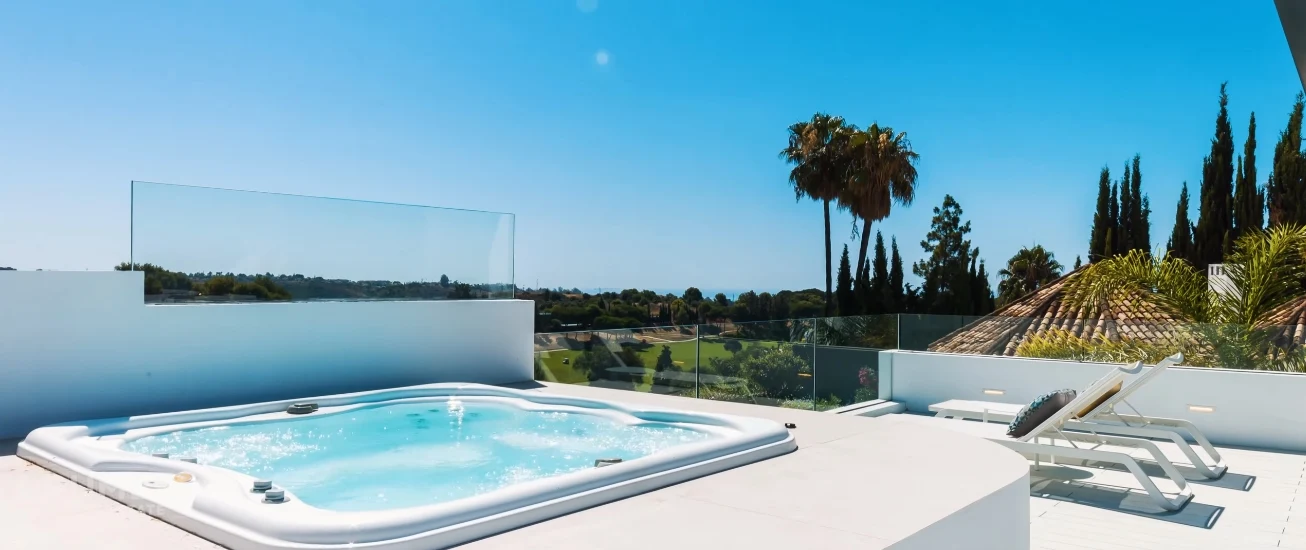 New Frontline Golf Modern Villa in Marbella, Spain | 3.495.000€ | Drumelia Real Estate