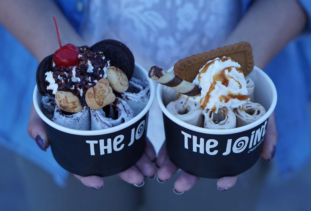 The Best Rolled Joints Are In Ice Cream Form! The Joint Creamery Garden Grove