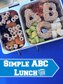Simple ABC Lunch for Back to School