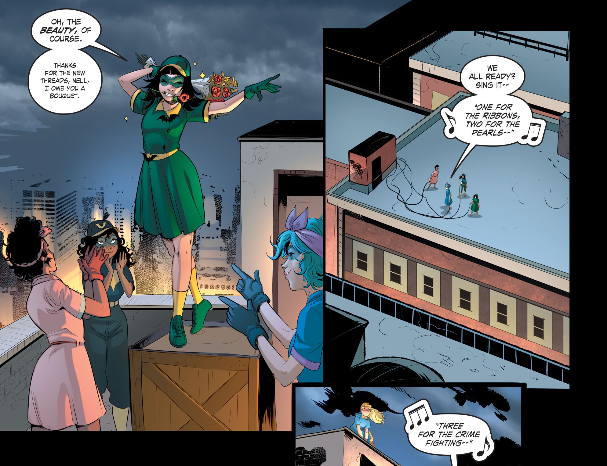 Read online DC Comics: Bombshells comic -  Issue #19 - 21